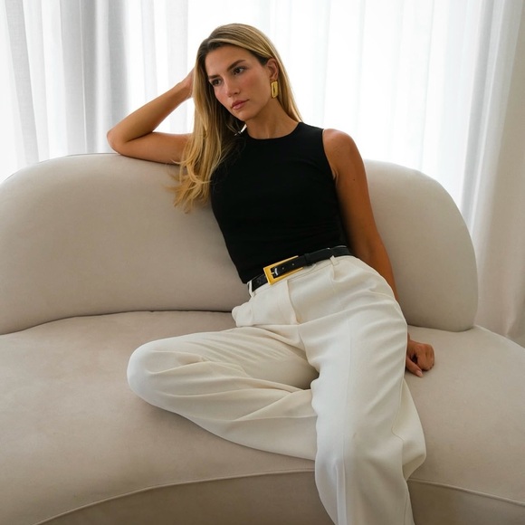 Black Patent Belt - Picture 3 of 6